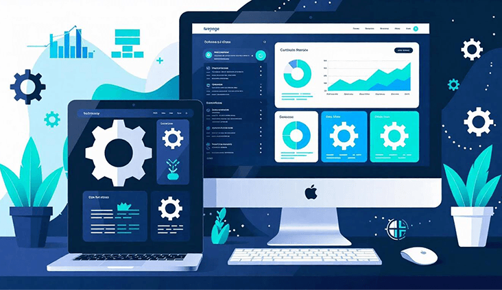 خدمات طراحی سایت با cms اختصاصی